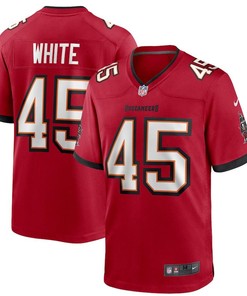 Mens Tampa Bay Buccaneers Devin White Nike Red Game Player Jersey