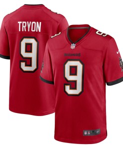 Mens Tampa Bay Buccaneers Joe Tryon Red 2021 Nfl Draft First Round Pick No 32 Game Jersey Gift For Tampa Bay Buccaneers Fans