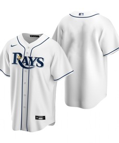 Mens Tampa Bay Rays Mlb Baseball Home Wihte Jersey Gift For Rays Fans