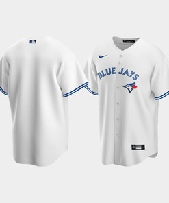 Men's Toronto Blue Jays White Home Jersey