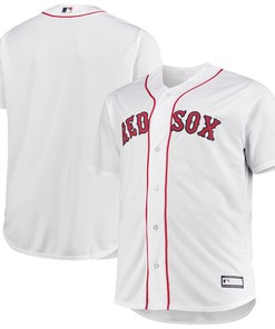 Men's White Boston Red Sox Big & Tall Home Team Jersey