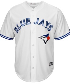 Men's White Toronto Blue Jays Official Cool Base Jersey