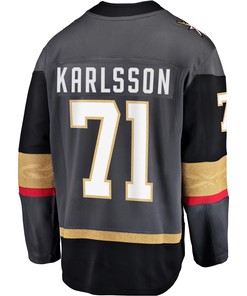 Men's William Karlsson Gray Vegas Golden Knights Home Premier Breakaway Player Jersey Jersey