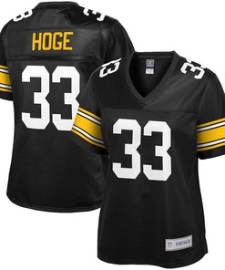 Merril Hoge Pittsburgh Steelers Nfl Pro Line Womens Retired Player Jersey - Black