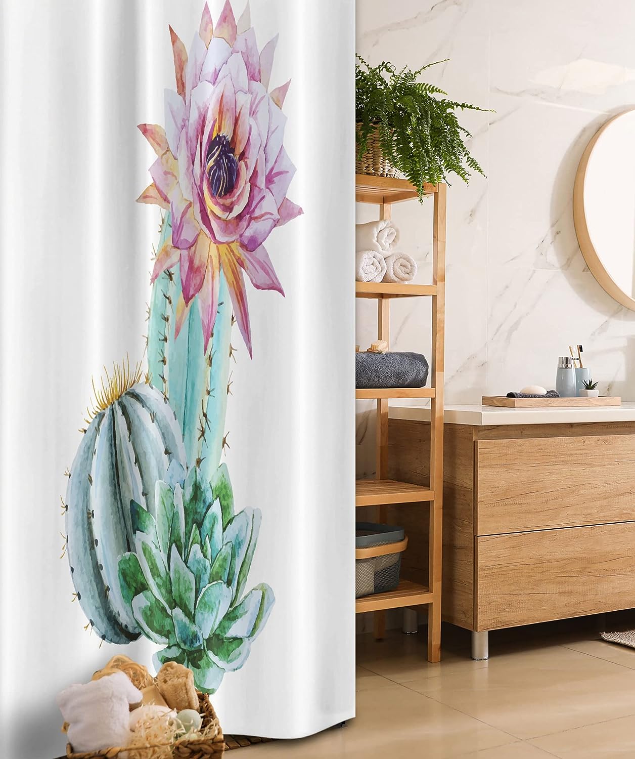 Cactus Trail Shower Curtain NCU0DDK2526