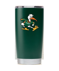 Miami Cane Green Tumbler Gift for Fan