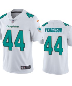 Miami Dolphins Blake Ferguson 44 White Vapor Limited Jersey
