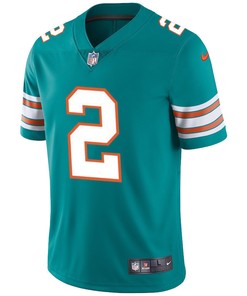 Miami Dolphins Chase Edmonds 2 Alternate Game Jersey - Aqua Jersey