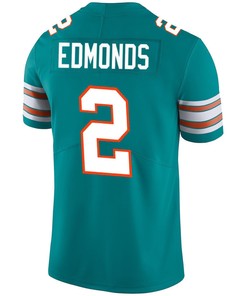 Miami Dolphins Chase Edmonds 2 Alternate Game Jersey - Aqua Jersey