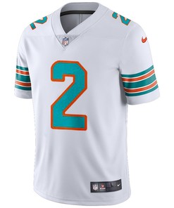Miami Dolphins Chase Edmonds 2 Alternate Game Jersey - White Jersey