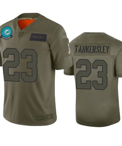 Miami Dolphins Cordrea Tankersley Camo 2019 Salute To Service Limited Jersey