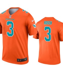 Miami Dolphins Josh Rosen Orange Inverted Legend Jersey