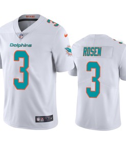 Miami Dolphins Josh Rosen White Vapor Limited Jersey
