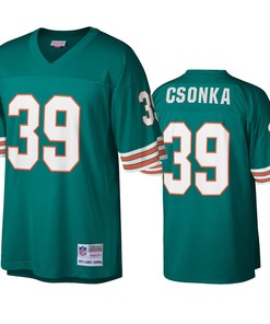 Miami Dolphins Larry Csonka Aqua Legacy Replica Jersey