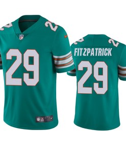 Miami Dolphins Minkah Fitzpatrick Aqua Vapor Untouchable Limited Jersey