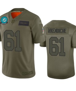 Miami Dolphins Robert Nkemdiche Camo 2019 Salute To Service Limited Jersey