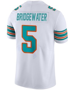 Miami Dolphins Teddy Bridgewater 5 Alternate Game Jersey - White Jersey