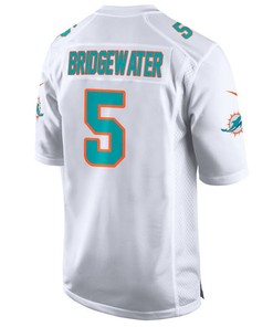 Miami Dolphins Teddy Bridgewater 5 Game Jersey - White Jersey