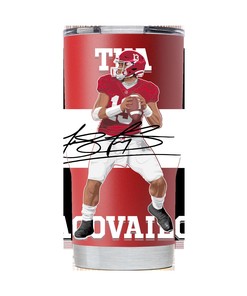 Miami Dolphins Tua Tagovailoa Crimson Tumbler Gift for Fan