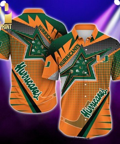 Miami Hurricanes Hawaiian Shirt New Gift for Summer