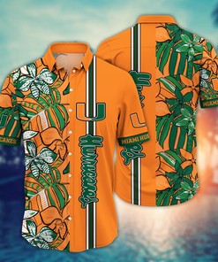 Miami Hurricanes NCAA Flower Hawaii Shirt For Fans Ver 15