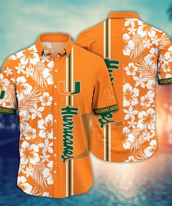 Miami Hurricanes NCAA Flower Hawaii Shirt For Fans Ver 19