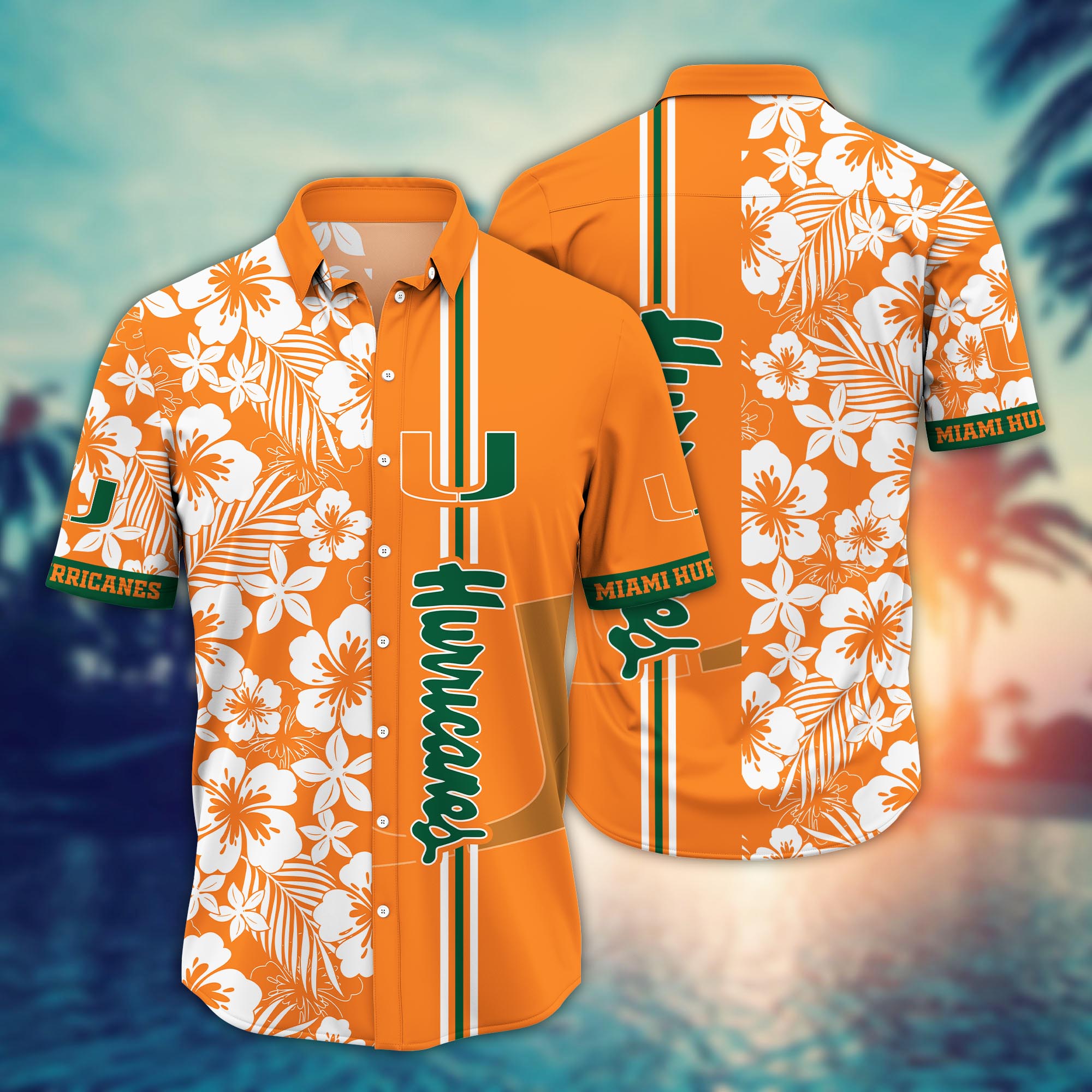 Miami Hurricanes NCAA Flower Hawaii Shirt For Fans Ver 19