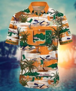 Miami Hurricanes NCAA Flower Hawaii Shirt For Fans Ver 21