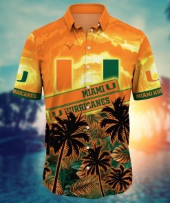 Miami Hurricanes NCAA Flower Hawaii Shirt For Fans Ver 22