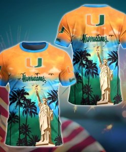 Miami Hurricanes NCAA Flower Hawaii Shirt For Fans Ver 25