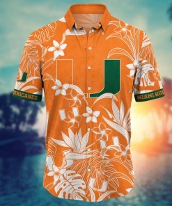 Miami Hurricanes NCAA Flower Hawaii Shirt For Fans Ver 29