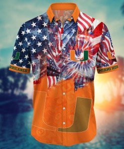 Miami Hurricanes NCAA Flower Hawaii Shirt For Fans Ver 31