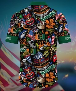 Miami Hurricanes NCAA Flower Hawaii Shirt For Fans Ver 4