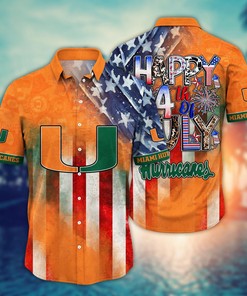 Miami Hurricanes NCAA Hawaii Shirt Ver 1