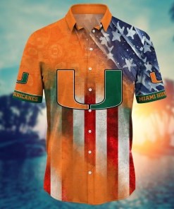 Miami Hurricanes NCAA Hawaii Shirt Ver 1