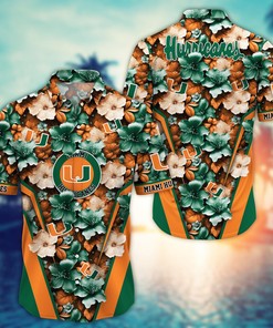 Miami Hurricanes NCAA Hawaiian Shirt, Aloha Shirt Ver 2