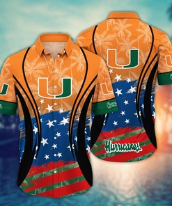 Miami Hurricanes NCAA Hawaiian Shirt For Fans