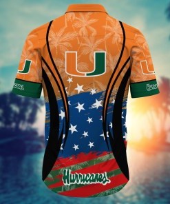 Miami Hurricanes NCAA Hawaiian Shirt For Fans