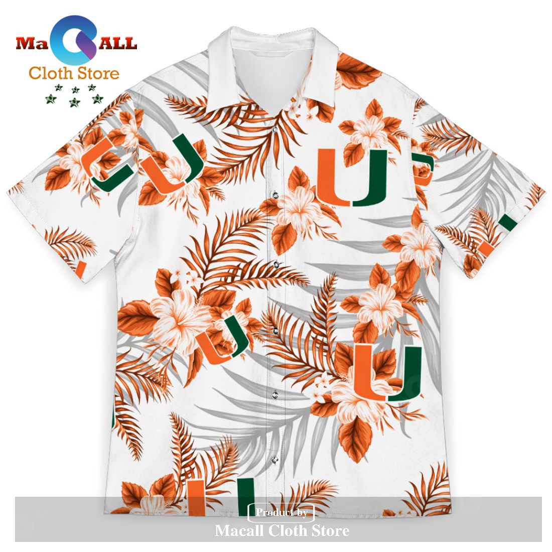 Miami Hurricanes Unisex Hawaii Shirt