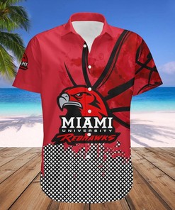 Miami Redhawks Hawaiian Shirt for Men Women for Men Women