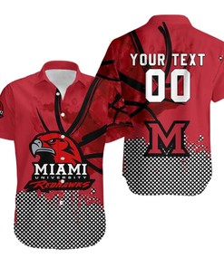 Miami Redhawks Hawaiian Shirt for Men Women for Men Women