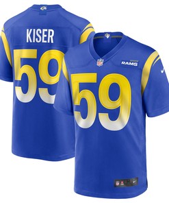Micah Kiser Los Angeles Rams Game Jersey - Royal Nfl