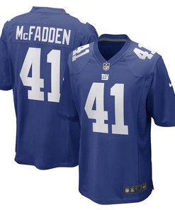 Micah McFadden New York Giants Game Player Jersey - Royal