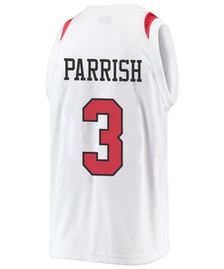 Micah Parrish 3 San Diego State Aztecs 2023 Basketball Jersey- Men White