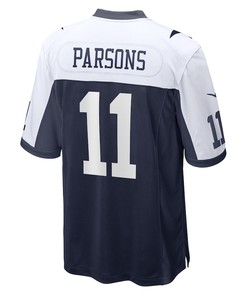 Micah Parsons 11 Dallas Cowboys Alternate Game Jersey - Navy