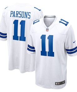 Micah Parsons 11 Dallas Cowboys Game Jersey - White