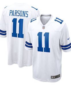 Micah Parsons 11 Dallas Cowboys Game Player Jersey - White