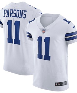 Micah Parsons 11 Dallas Cowboys Vapor Elite Jersey - White