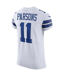 Micah Parsons 11 Dallas Cowboys Vapor Elite Jersey - White