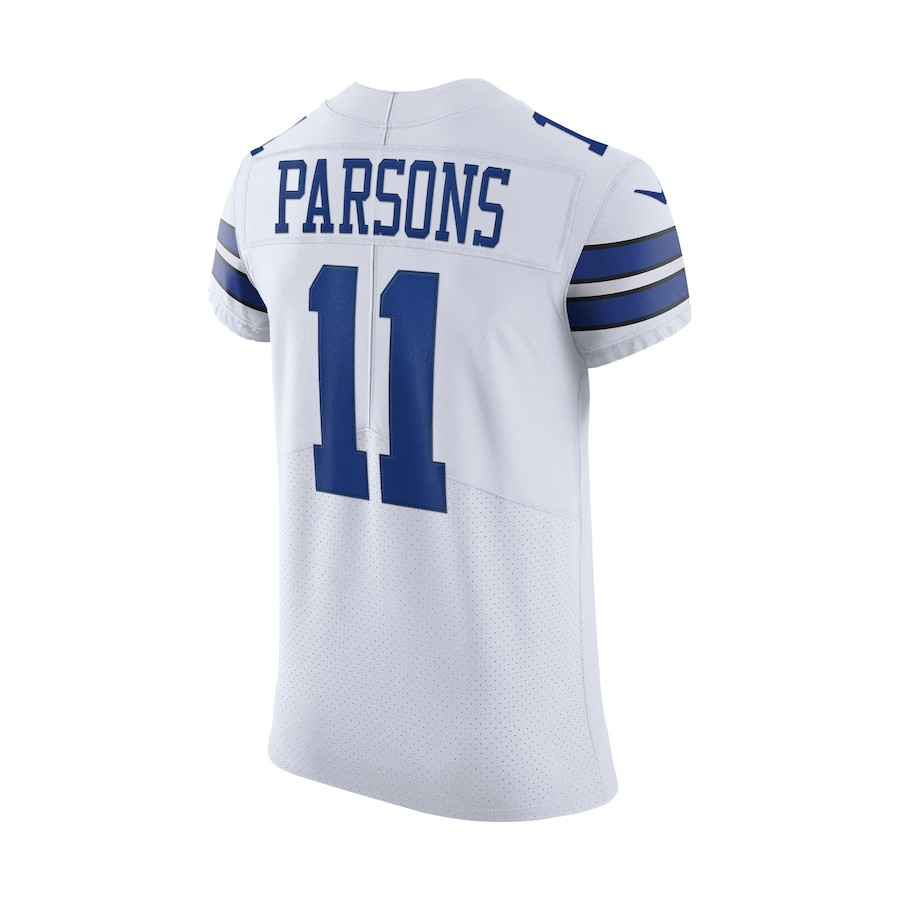 Micah Parsons 11 Dallas Cowboys Vapor Elite Jersey - White